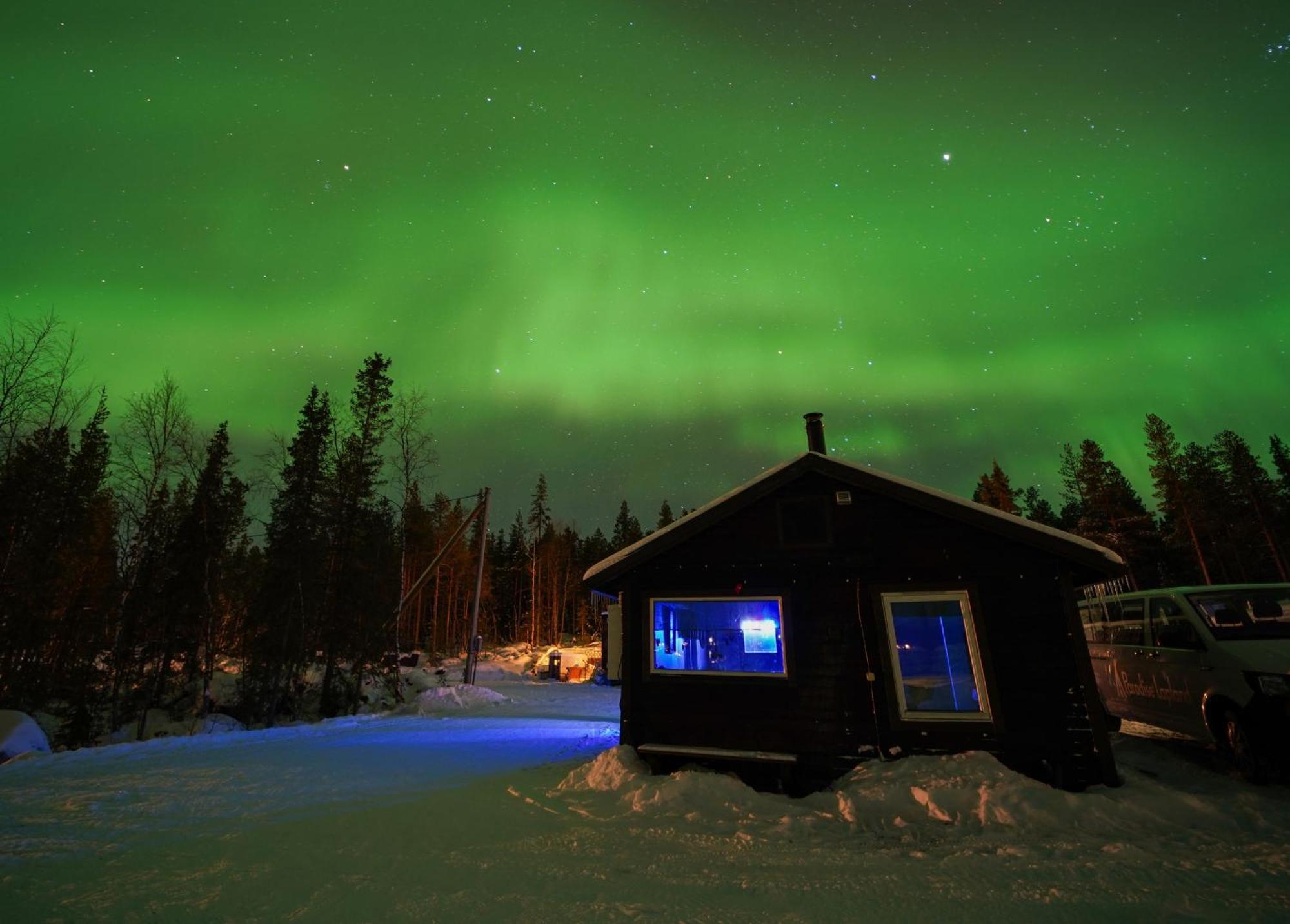 Northern Light Cottage- Paradise Lapland Kiruna Bagian luar foto